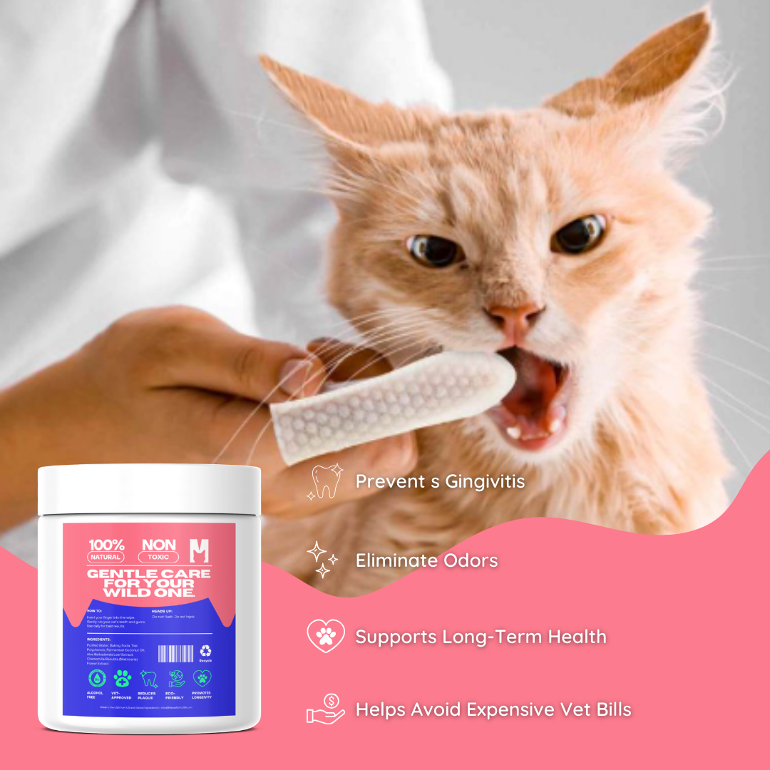 MeowMint™ Daily Dental Wipes