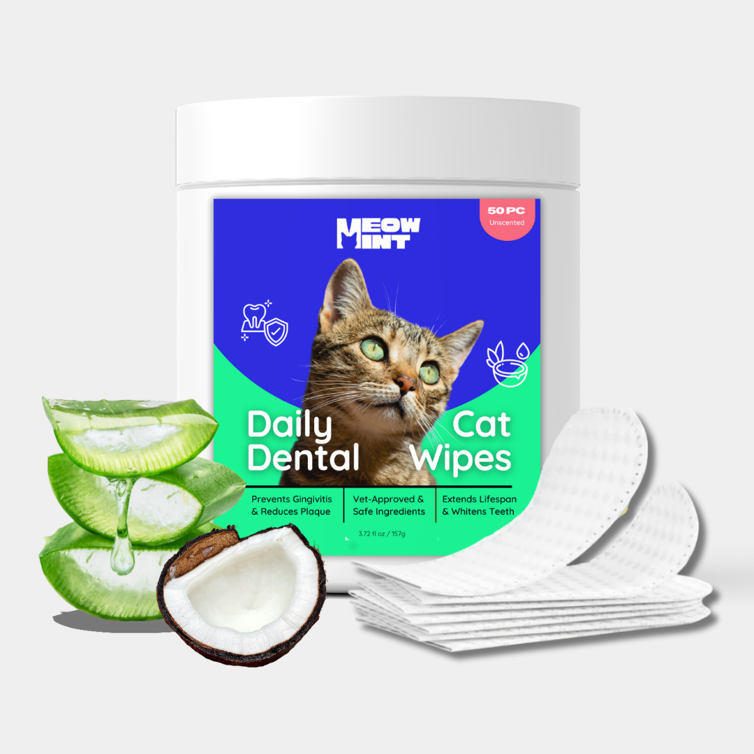 MeowMint™ Daily Dental Wipes