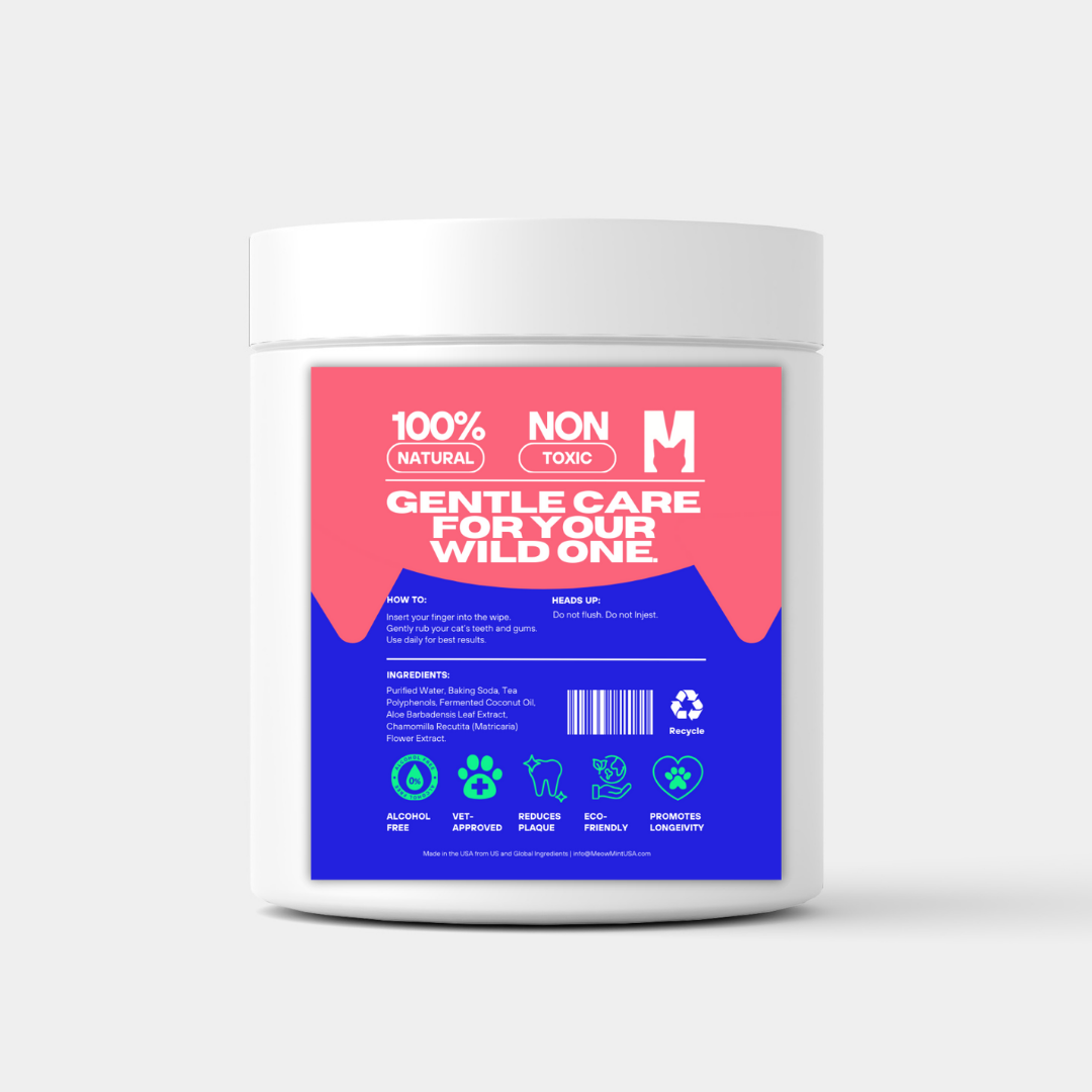 MeowMint™ Daily Dental Wipes